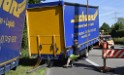 LKW in Boeschung A 3 Rich Frankfurt Hoehe Roesrath Lohmar P110